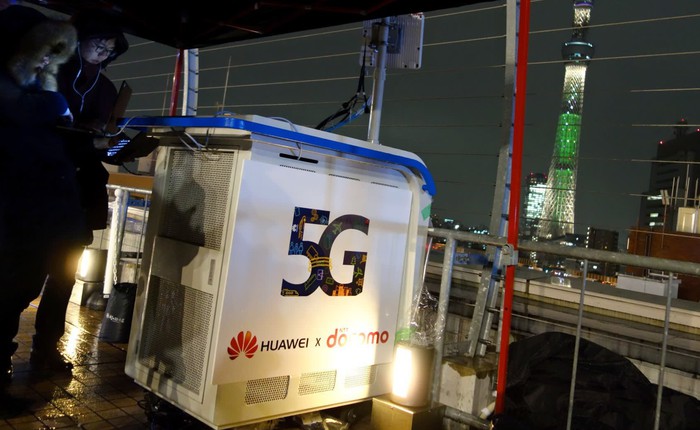 4 nhà mạng Nhật Bản tuyên bố không dùng công nghệ và thiết bị 5G của Huawei và ZTE