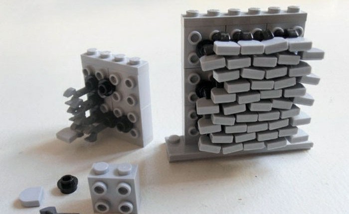 Internet đang phát cuồng với kỹ thuật lắp LEGO kiểu ngược đời