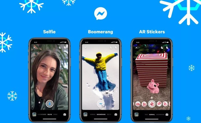Facebook Messenger bổ sung chế độ chụp ảnh chân dung không cần camera kép và nhãn dán AR