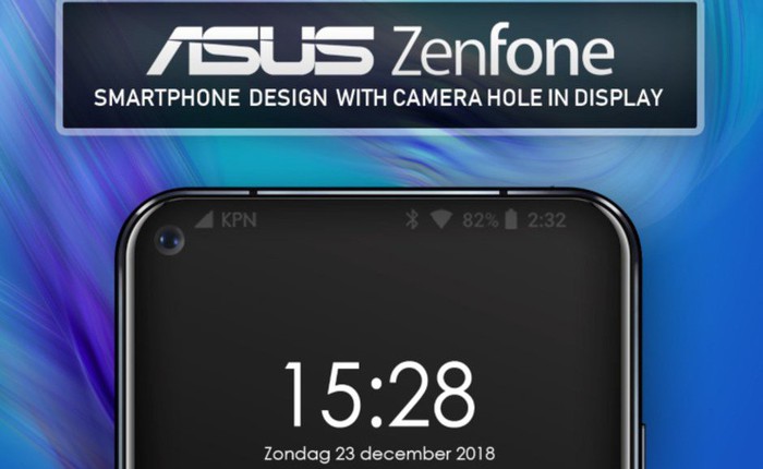 Asus sắp ra mắt smartphone có camera thò thụt và màn hình đục lỗ