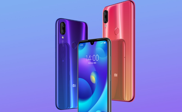 Xiaomi Mi Play chính thức ra mắt, màn giọt nước 5.84 inch, chip Helio P35, giá 3,7 triệu