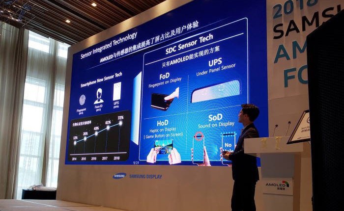 Samsung sẽ giới thiệu công nghệ phát âm thanh từ màn hình OLED tại CES 2019