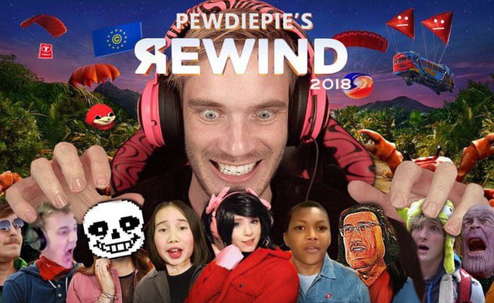 Trái với Youtube, video Rewind của PewDiePie được hẳn 3 triệu likes vì tràn ngập meme