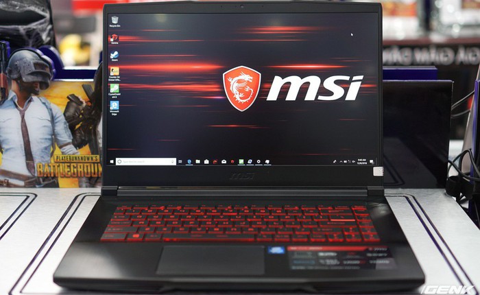 Cận cảnh gaming laptop MSI GF63: hỗ trợ Intel Optane, thiết kế phay xước kim loại, giá từ 22,49 triệu đồng