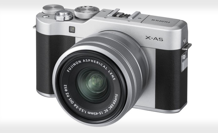 Fujifilm giới thiệu máy ảnh X-A5 và ống kính kit mới: nhỏ gọn hơn, lấy nét theo pha, quay phim 4K