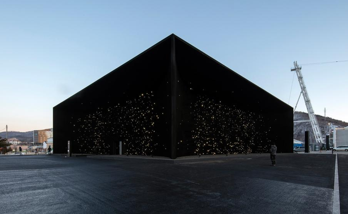 Huyndai Pavilion: Công trình được phủ vật liệu đen nhất thế giới phục vụ Olympic Mùa Đông 2018 tại Hàn Quốc