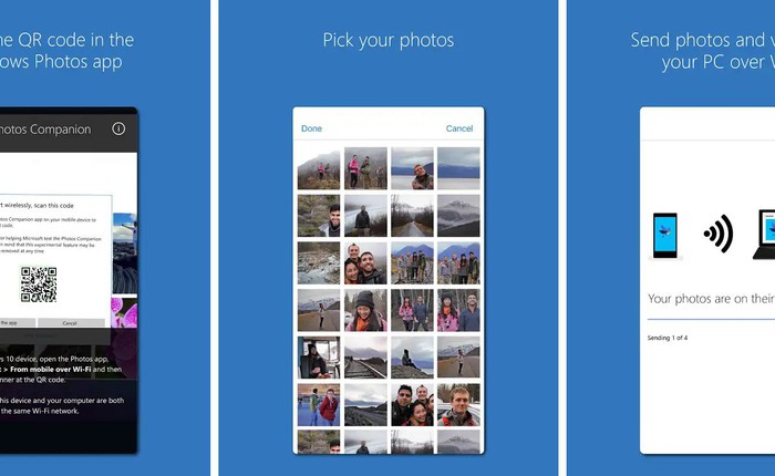 Microsoft ra mắt Photos Companion - ứng dụng giúp đồng bộ hình ảnh siêu tốc giữa thiết bị di động và PC