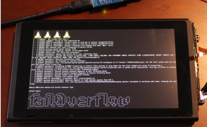 Phát hiện lỗ hổng của Nintendo Switch giúp hacker cài Linux để chạy game lậu