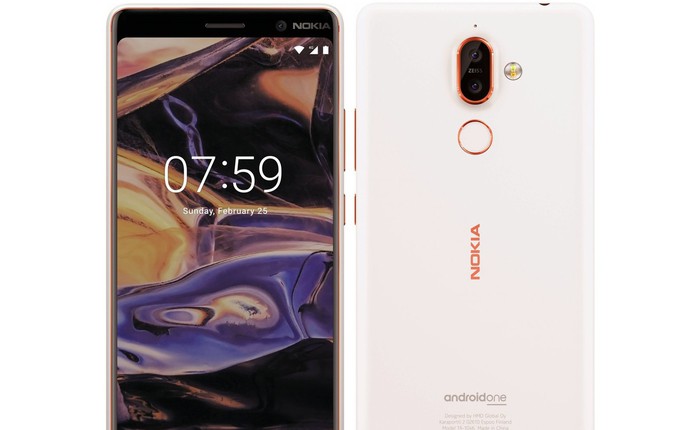 Rò rỉ ảnh render của Nokia 7 Plus và Nokia 1, sẽ được ra mắt tại MWC 2018