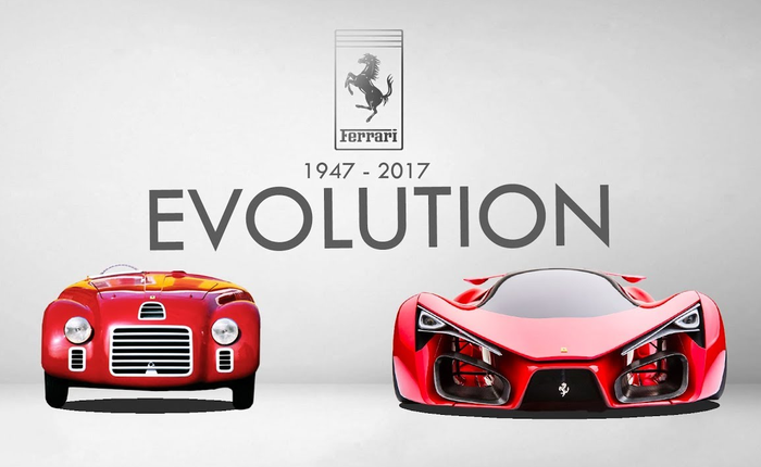 Thiết kế của xe Ferrari đã thay đổi như thế nào trong 70 năm qua?