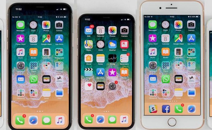 Lộ diện màn hình lớn và bộ số hoá của iPhone X Plus tại Việt Nam