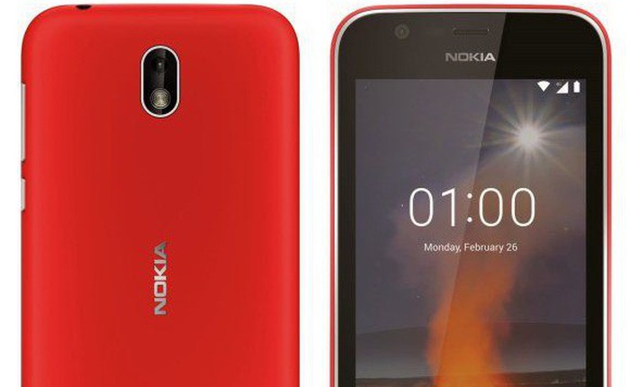 Nokia 1 gia nhập "đạo quân" Android Go với nắp lưng có thể thay thế