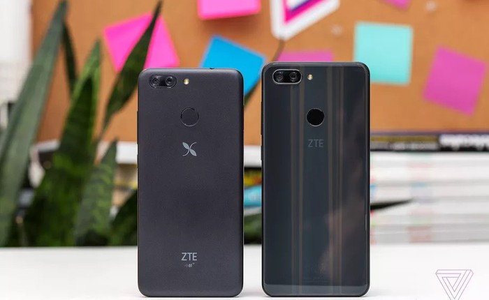 [MWC 2018] ZTE trình làng 2 smartphone Blade mới với camera kép, lưng bằng kính, màn hình 18:9