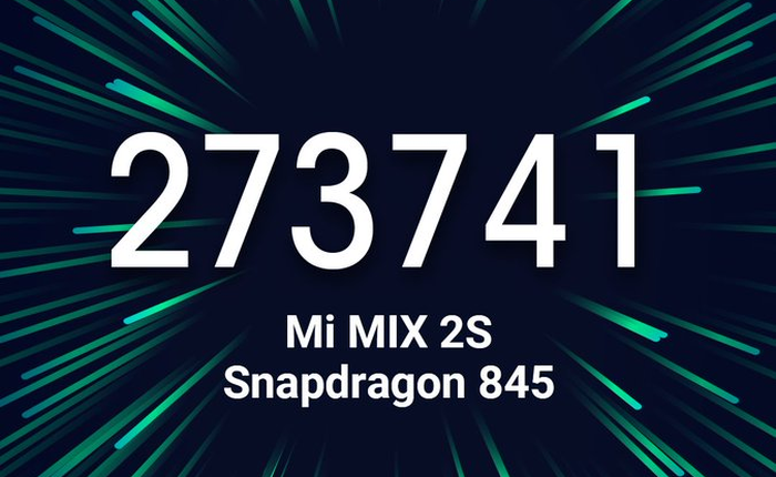 Xiaomi xác nhận Mi MIX 2S sẽ ra mắt vào ngày 27/3, trang bị Snapdragon 845 với điểm AnTuTu lên tới 272.741