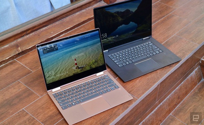 Lenovo giới thiệu mẫu 2 laptop 2 trong 1: Yoga 730 tích hợp sẵn trợ lý ảo Alexa và Flex 14 giá tốt