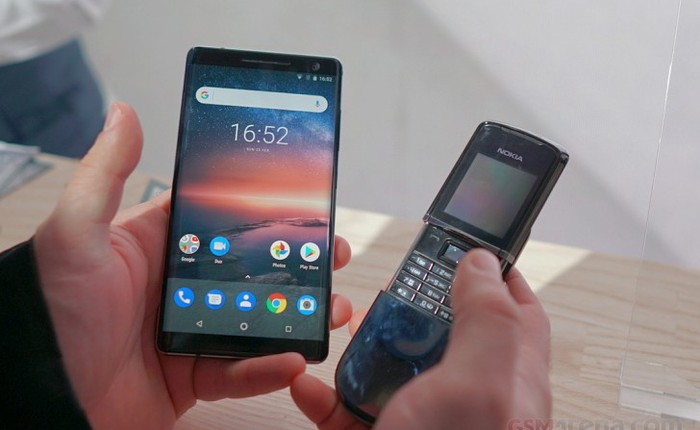 Nokia 8800 vs Nokia 8 Sirocco: cuộc trùng phùng sau 12 năm