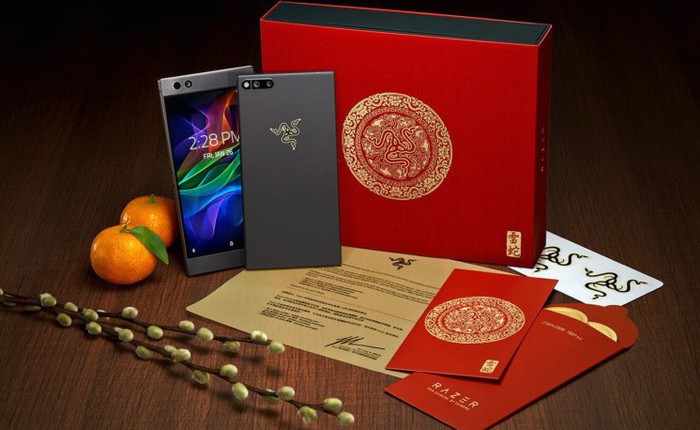 Razer Phone Gold Edition, phiên bản đặc biệt chào mừng tết âm lịch đã chính thức ra mắt, giá không đổi