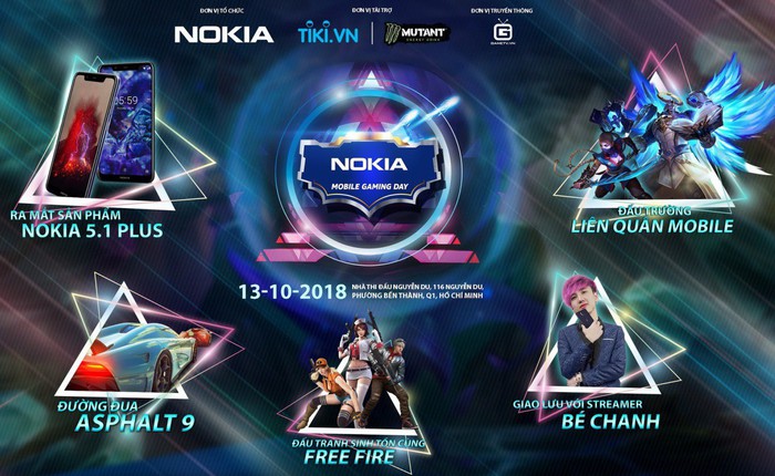 Nokia Mobile Gaming Day – Đấu trường game hấp dẫn nhất chuẩn bị bùng nổ