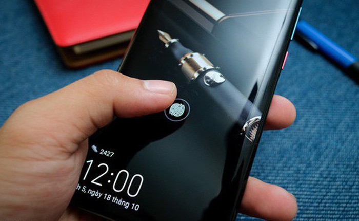 Cảm biến vân tay dưới màn hình, điểm khác biệt của Huawei Mate 20 Pro