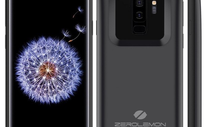 ZeroLemon tung case bảo vệ giúp Galaxy S9+ tăng gấp đôi dung lượng pin