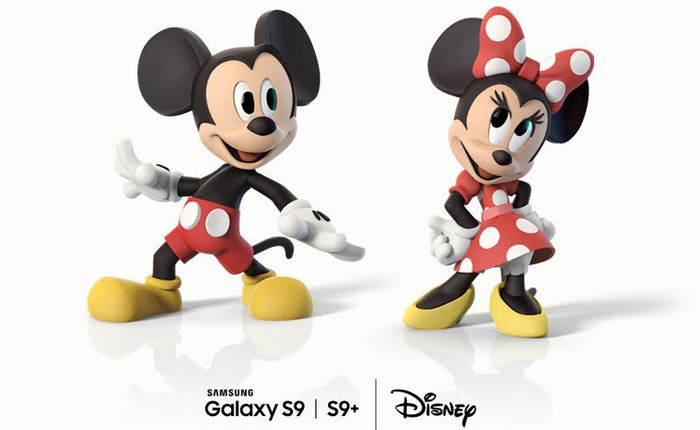 Samsung hợp tác với Disney tạo ra AR Emoji cho Galaxy S9/S9+