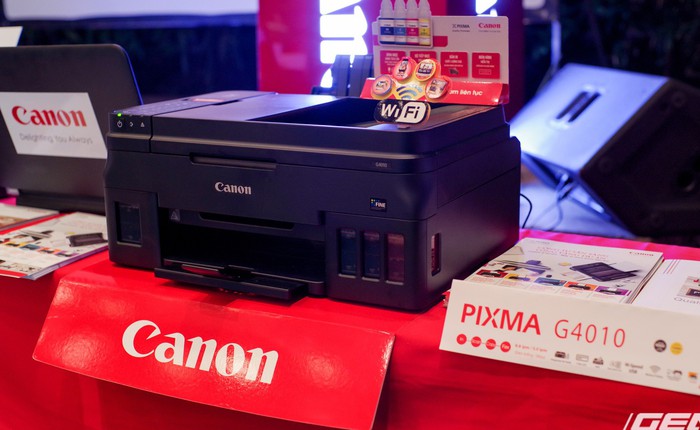 Canon Việt Nam ra mắt 4 mẫu máy in phun PIXMA G Series và 2 mẫu máy in laser thế hệ mới, tích hợp kết nối Wi-Fi, giá từ 3,5 triệu