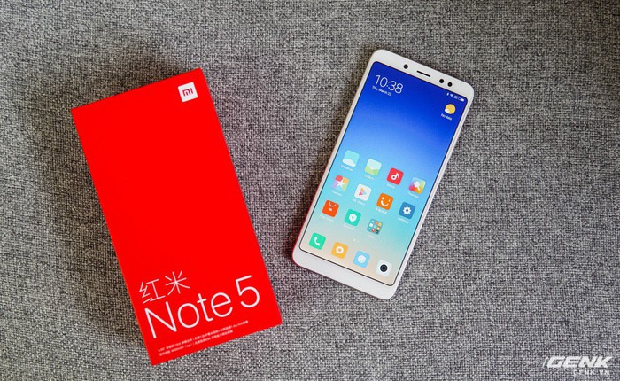 Trên tay Xiaomi Redmi Note 5 with AI tại Việt Nam: Cấu hình cực tốt, camera kép xóa phông, màn hình FullView, giá khoảng 7 triệu