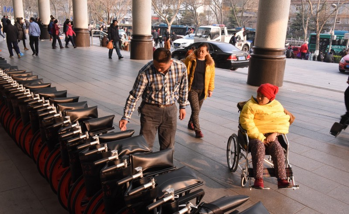 Trung Quốc triển khai dịch vụ xe lăn chia sẻ, 1 triệu đồng/2 giờ thuê, mỗi 10 phút sau tính thêm 3600 đồng