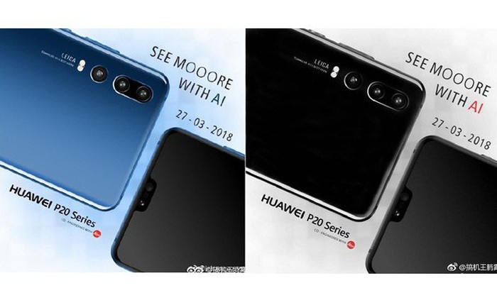 Huawei P20 "lộ ảnh nhạy cảm", ba camera sau bố trí lạ mắt, có tai thỏ