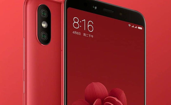 Xiaomi Mi 6X chính thức ra mắt: Snapdragon 660, camera kép f/1.75, mở khóa khuôn mặt, giá 5.7 triệu đồng