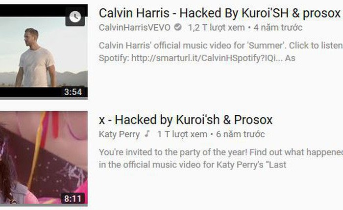 Không chỉ Despacito, hàng loạt MV với lượng views kỷ lục đều bị đổi tên thành "đã bị hack"