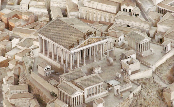 Chiêm ngưỡng mô hình thành Rome cổ đại với tỷ lệ 1:250, mất tới 38 năm mới hoàn thành