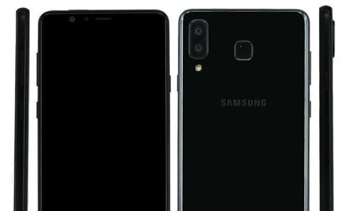 Smartphone lạ của Samsung với camera kép xếp dọc giống iPhone X xuất hiện trên TENAA