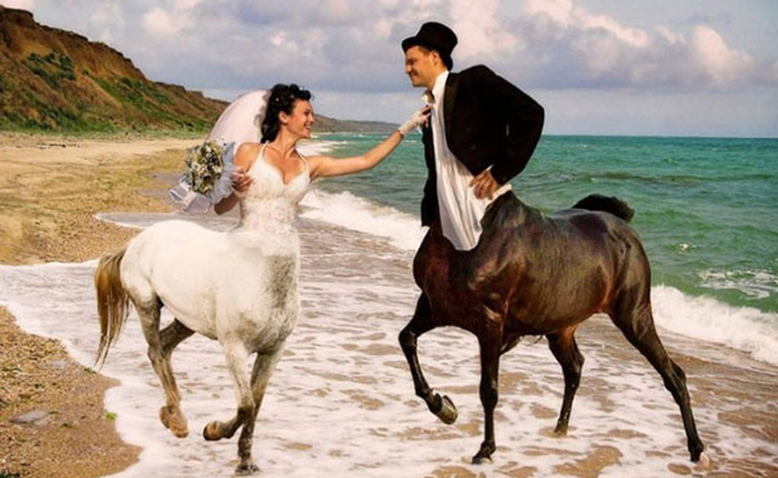 [Vui] Tổng hợp những ý tưởng chụp ảnh cưới độc dị nhất trên Internet