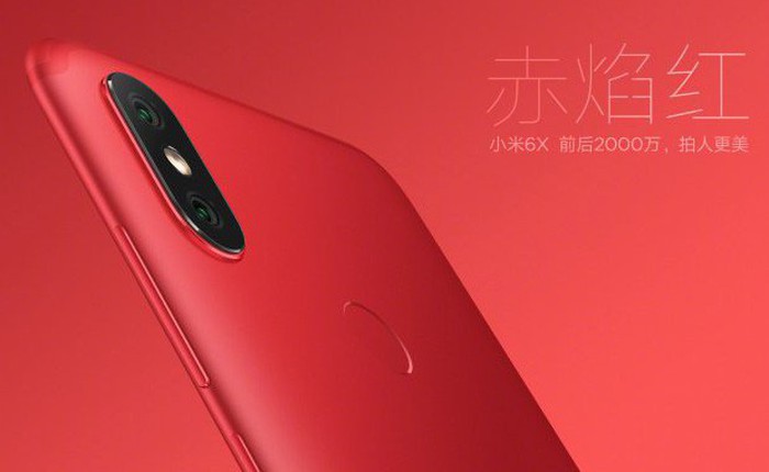 Xiaomi Redmi 6X lộ diện hoàn toàn, đa dạng về màu sắc, màn hình không có tai thỏ