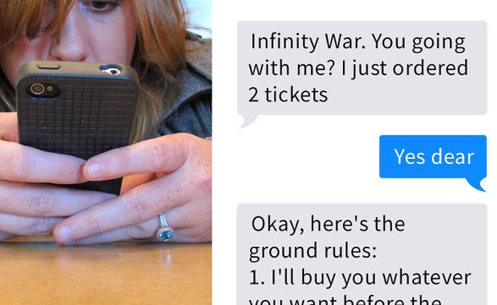 Đặt ra 6 quy tắc khắt khe trước khi đưa bạn gái đi xem "Avengers: Infinity War", chàng trai được Internet ủng hộ nhiệt liệt