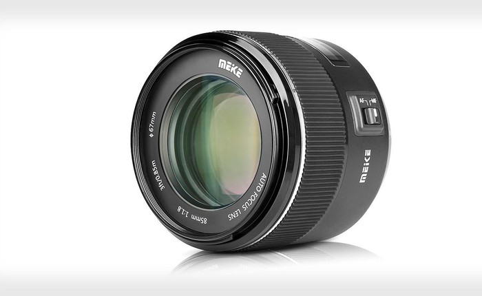 Meike giới thiệu ống kính 85mm f/1.8 lần đầu có hệ thống lấy nét tự động, hỗ trợ ngàm Canon EF