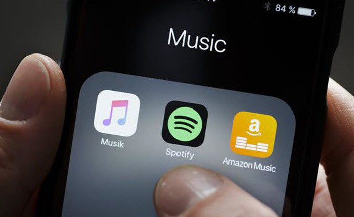 Các dịch vụ stream như Spotify và Apple Music đã giúp thị trường âm nhạc có một năm 2017 cực kỳ thành công