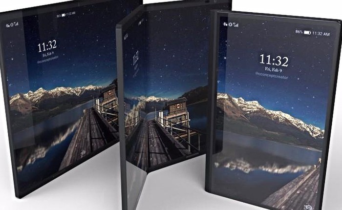Rò rỉ thông tin Galaxy X có tới 3 màn hình hiển thị