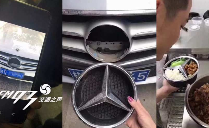 Trung Quốc: Ăn cắp cả tá logo xe Mercedes-Benz để câu "likes" trên mạng xã hội