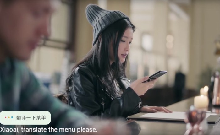 Xiaomi tung quảng cáo giới thiệu tính năng Xiao Ai trên Mi Mix 2S