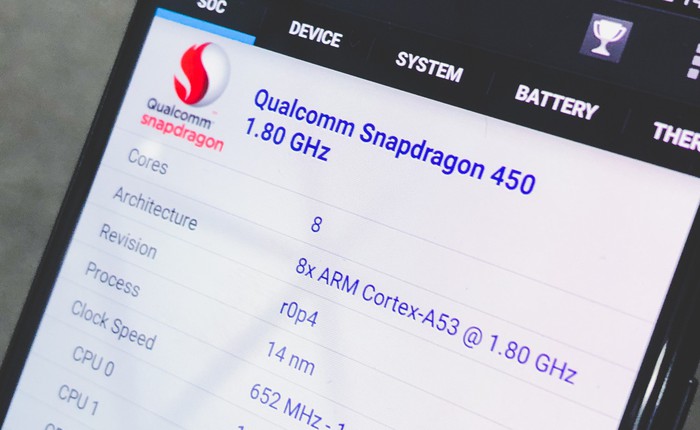 Đánh giá hiệu năng Snapdragon 450 trên Galaxy A6+: khá đáng tiếc so với giá tiền