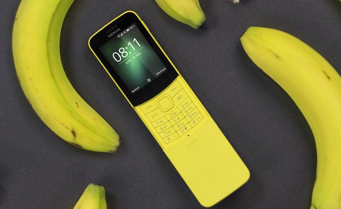 Điện thoại quả chuối Nokia 8110 phiên bản hiện đại chính thức ra mắt thị trường Việt Nam với giá 1,68 triệu đồng