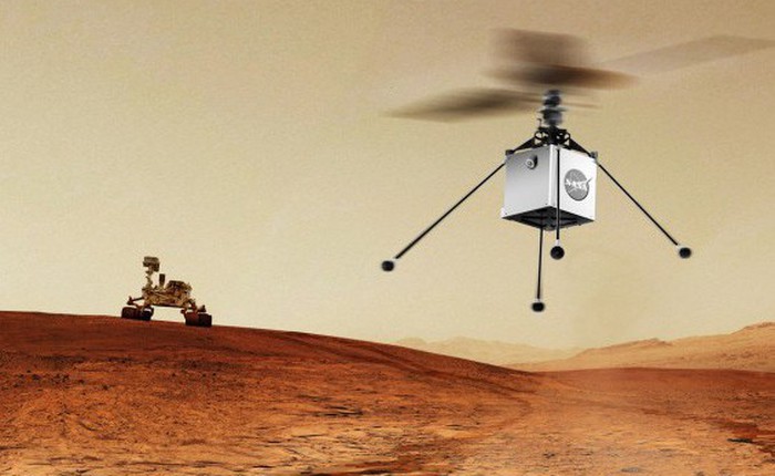 NASA hé lộ công nghệ trực thăng không người lái sẽ bay trên Sao Hỏa, mở đường cho việc khám phá hành tinh khác bằng drone