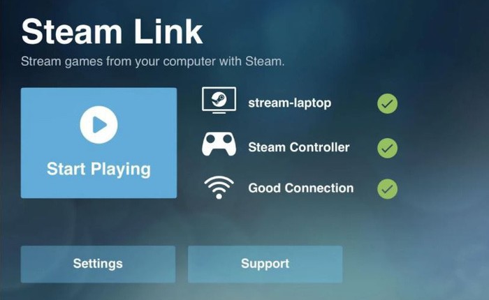 Valve ra mắt bản thử nghiệm Steam Link trên Android, ứng dụng cho phép người dùng chơi game Steam ngay trên smartphone/TV