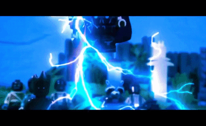 Một trong những cảnh quay đẹp nhất của Thor trong Avengers: Infinity War được tái hiện hoàn toàn bằng LEGO