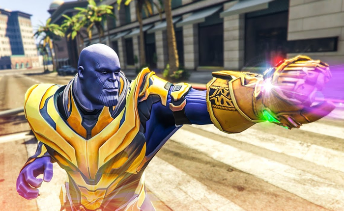 Hết Fortnite, Thanos lại gây náo loạn GTA V thông qua bản mod mới nhất