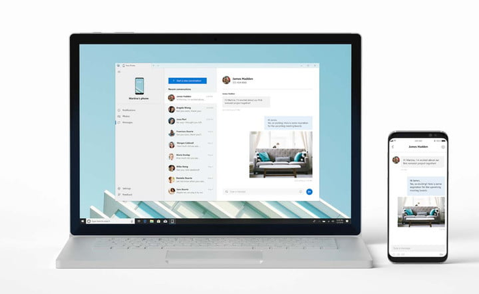[Microsoft Build 2018] Windows 10 sẽ sớm cho phép bạn truy cập vào smartphone của bạn từ máy tính, hỗ trợ hệ điều hành Android và iOS