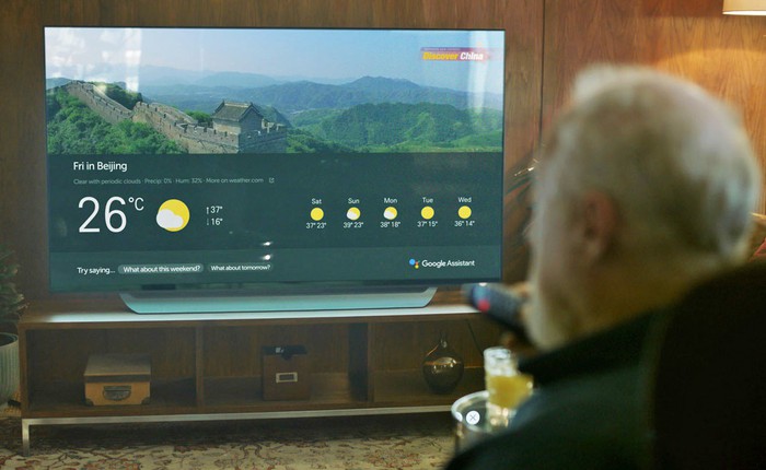 Google Assistant sẽ có mặt trên các mẫu TV cao cấp ra mắt năm 2018 của LG