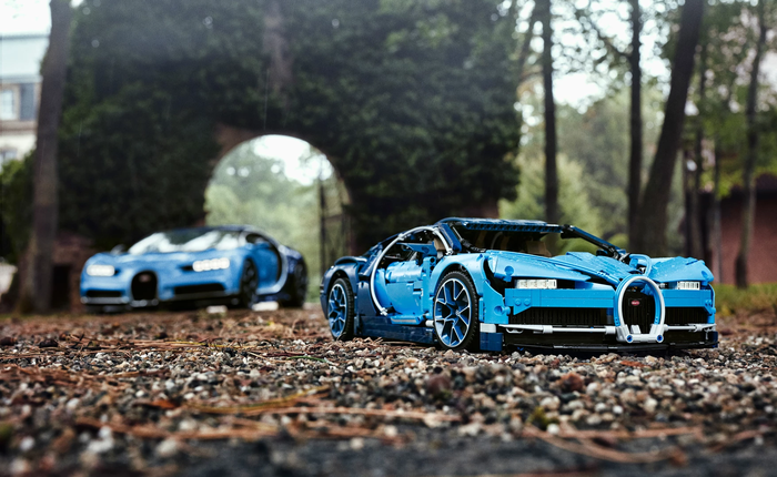 LEGO ra mắt mô hình siêu xe Bugatti Chiron 3599 mảnh siêu chi tiết, giá bán 8 triệu đồng